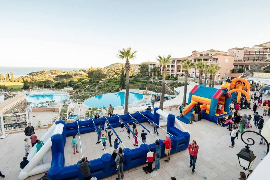 Dans Un Cadre D'Exception, Vue Mer Panoramique A Agay Cote D'Azur, Village Vacances Cap Esterel, T2 Avec Jardin, Golf, Climatisation, Wifi, 5 Piscines Saint-Raphaël Εξωτερικό φωτογραφία