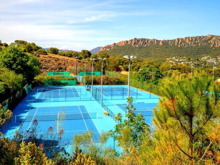 Dans Un Cadre D'Exception, Vue Mer Panoramique A Agay Cote D'Azur, Village Vacances Cap Esterel, T2 Avec Jardin, Golf, Climatisation, Wifi, 5 Piscines Saint-Raphaël Εξωτερικό φωτογραφία