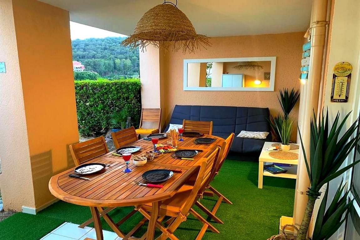 Dans Un Cadre D'Exception, Vue Mer Panoramique A Agay Cote D'Azur, Village Vacances Cap Esterel, T2 Avec Jardin, Golf, Climatisation, Wifi, 5 Piscines Saint-Raphaël Εξωτερικό φωτογραφία